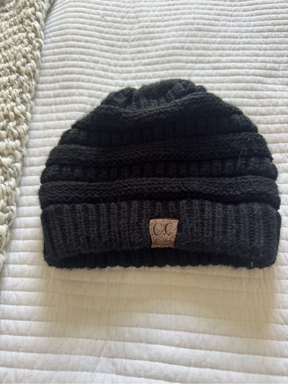 C.C. Black Beanie
